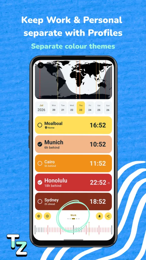 Timezoned on phone - screenshot 5